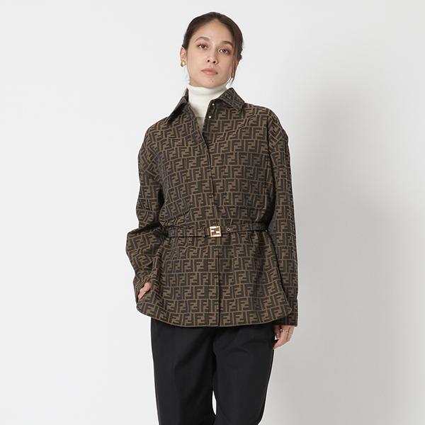 FENDI（フェンディ） ジャケット ブラウン レディース FENDI FJ7267