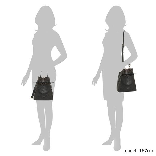 FURLA フルラ コスタンザ 巾着 ハンドバッグ ブラック Amazon | [フルラ] バッグ アウトレット BAIKCSZ Y44000