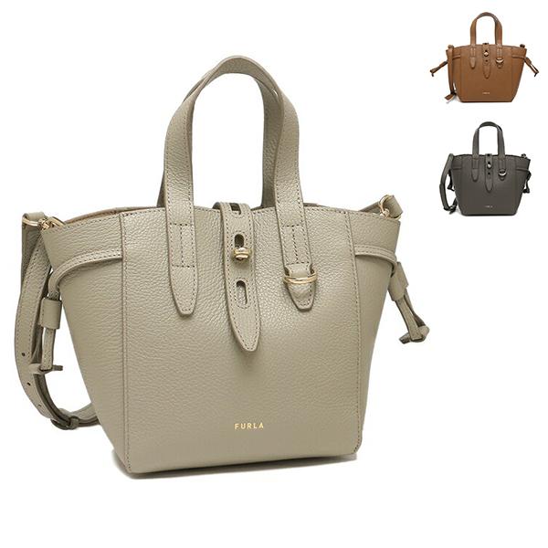 【美品】FURLA NET ミニトートバッグ FURLA（フルラ） NET MINI HANDBAG BASRFUA ネット ミニ トート