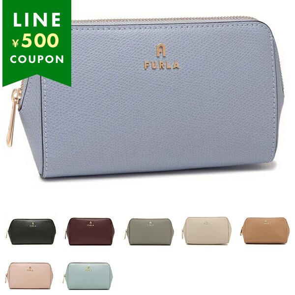 FURLA - 新品 フルラ FURLA ポーチ カメリア コスメケース M
