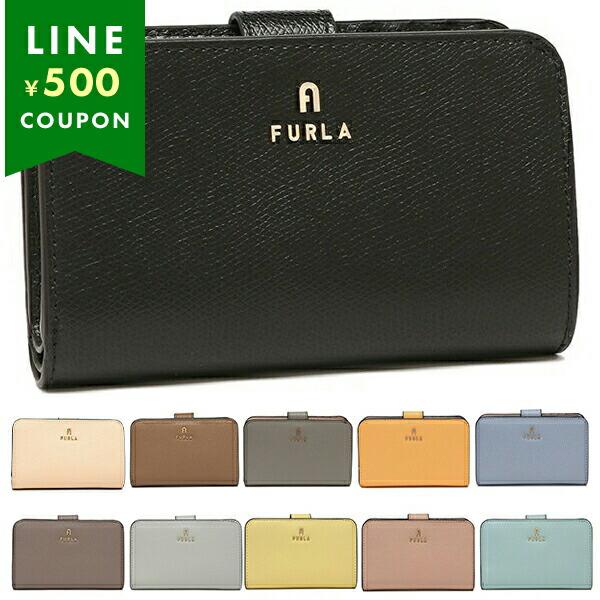 FURLA フルラ 二つ折り財布 カメリア Mサイズ レディース