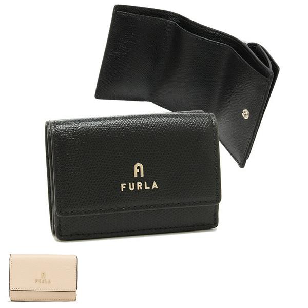 FURLA フルラ 三つ折り財布 カメリア Sサイズ ミニ財布 レディース 