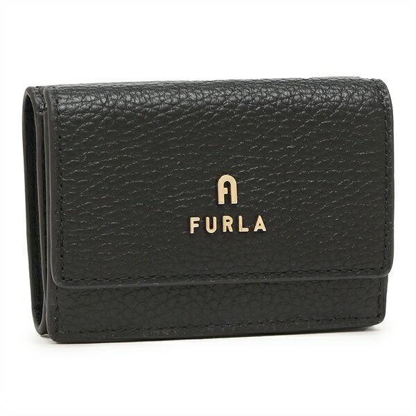 ✨極美品✨フルラ 三つ折り ミニ財布 カメリアS FURLA 並行輸入品 フルラ 折財布 レディース カメリア
