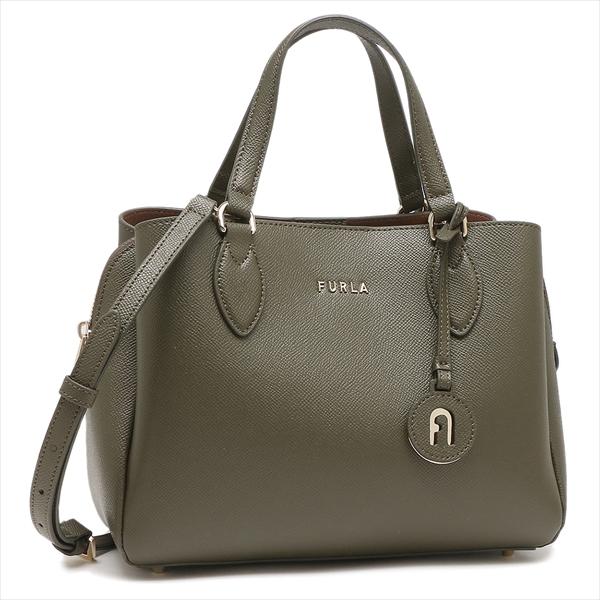 【未使用級/カード付】フルラ ミネルヴァ 2way ハンドバッグ レザー 黒 未使用品 フルラ ミネルヴァ S サッチェル ブラック 黒 2way