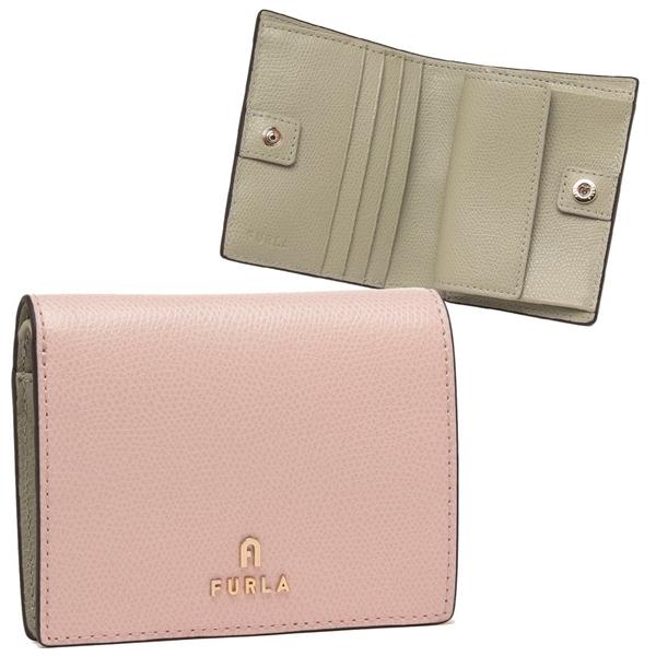 FURLA（フルラ） 二つ折り財布 カメリア ピンク レディース FURLA