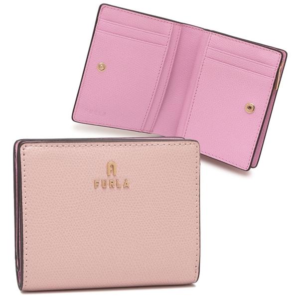 フルラ 二つ折り財布 カメリア ミニ財布 ピンク レディース FURLA WP00307 ARE000 4304S FURLA（フルラ） 二つ折り財布 カメリア ミニ財布 ピンク レディース