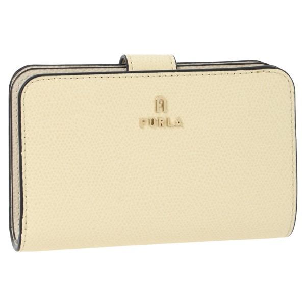 フルラ 二つ折り財布 カメリア Mサイズ イエロー ベージュ レディース FURLA WP00314 ARE000 5000S