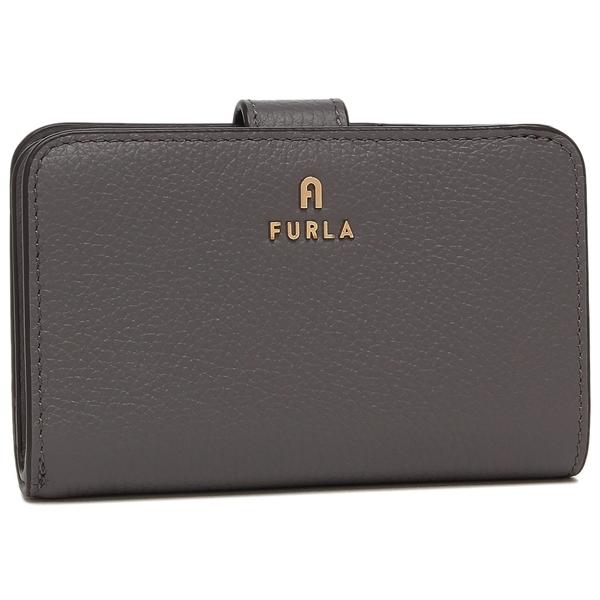 FURLA フルラ 二つ折り財布 カメリア グレー レディース WP00314 FURLA フルラ 二つ折り財布 カメリア グレー レディース WP00314