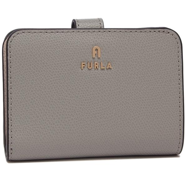 フルラ 二つ折り財布 カメリア グレー レディース FURLA WP00315 