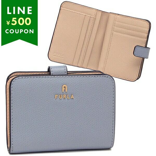 FURLA フルラ 二つ折り財布 カメリア ミニ財布 イエロー FURLA フルラ 二つ折り財布 カメリア ミニ財布 イエロー