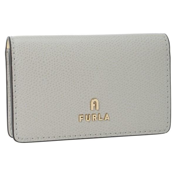 フルラ カードケース カメリア Sサイズ グレー イエロー レディース FURLA WP00408 ARE000 4952S