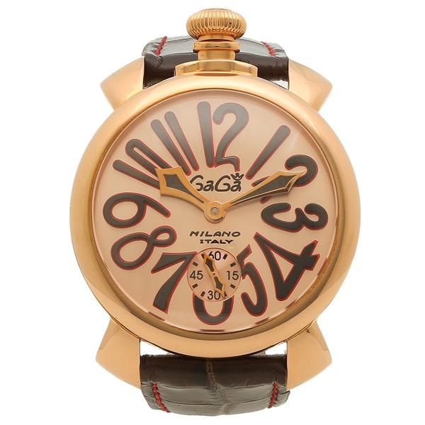 ガガミラノ 腕時計 メンズ 手巻き Gaga Milano 5011 11s Dbr ダークブラウン ピンクゴールド Gg s Dbr Axes アクセス Yahoo 店 通販 Yahoo ショッピング