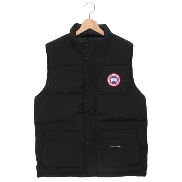 カナダグース ダウンジャケット コート フリースタイル クルー ベスト ダウンベスト ブラック メンズ   4159M 9061 CANADA GOOSE（カナダグース） ダウンジャケット コート フリー