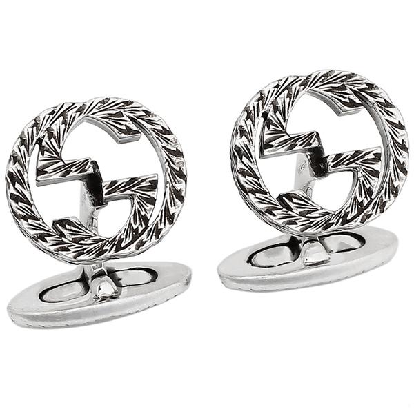 P10 還元 1 5 時 24時 グッチ カフリンクス アクセサリー レディース メンズ Interlocking G インターロッキングg Gucci J8400 0701 シルバー Gu j ブランドショップaxes 通販 Yahoo ショッピング