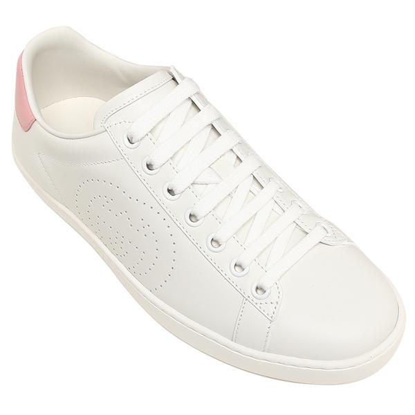 P10 還元 6 5 6 グッチ スニーカー レディース Ace Gucci Ayo70 9076 ホワイト ピンク Gu ayo Axes 通販 Yahoo ショッピング