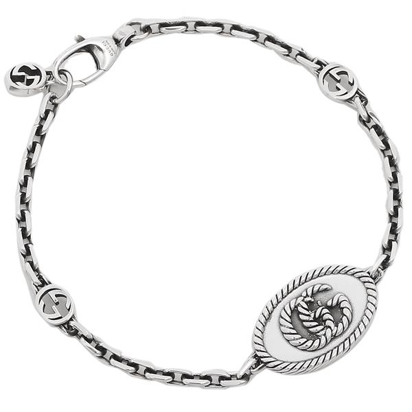 P10 還元 3 7 時 24時 グッチ ブレスレット アクセサリー レディース メンズ Gg Marmont ダブルg インターロッキングg Gucci J8400 0701 シルバー Gu j Axes 通販 Yahoo ショッピング