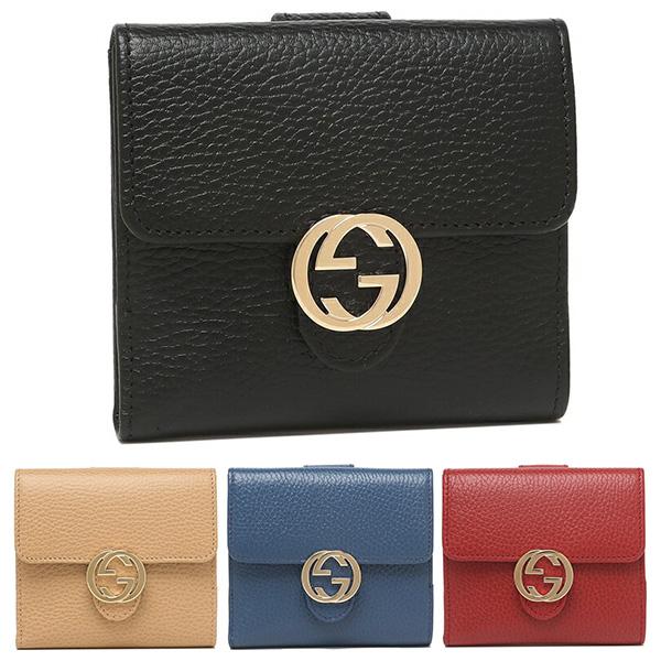⭐️美品グッチ　615525　コンパクトウォレット　ゴールドGG金具　ブラック ✨美品✨グッチ 615525 コンパクトウォレット ゴールドGG金具 ブラック