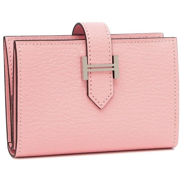 HERMES（エルメス） ベアンミニ シェブルミゾル ローズさくら シルバー