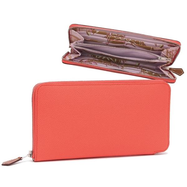 HERMES エルメス 長財布 シルクインロング ローズテキサス HERMES エルメス 長財布 シルクインロング ローズテキサス