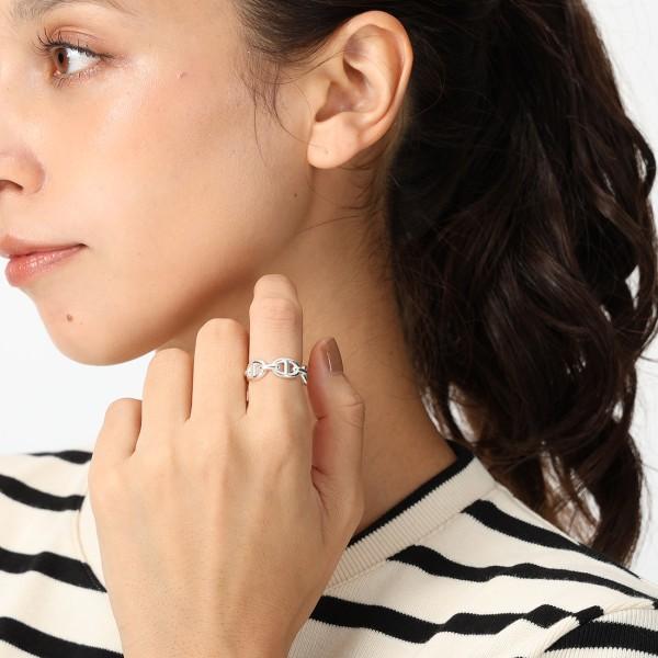 HERMES（エルメス） 指輪 リング アンシェネ シェーヌダンクル