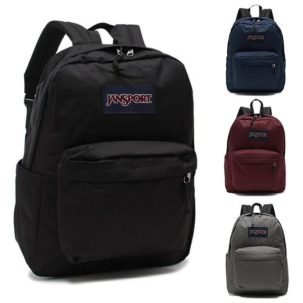 ジャンスポーツ リュック バックパック スーパーブレイクプラス 26L メンズ レディース ユニセックス JANSPORT JS0A4QUE SUPERBREAK PLUS・カラー：(1)BLACK(008) ブラック, (2)NAVY(0...