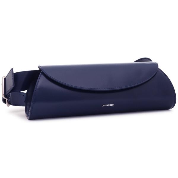 専用サンダー ハンドバッグ 2way ショルダー 3室 ブルー JIL SANDER - 美品 ジルサンダー PILOT CROSSBODY パイロット