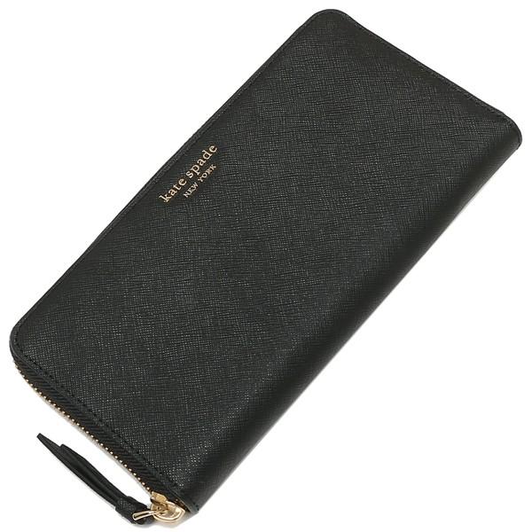 新品 ケイトスペード kate spade 長財布 ZIP AROUND CONTINENTAL WALLET ブラック KI364_001_2