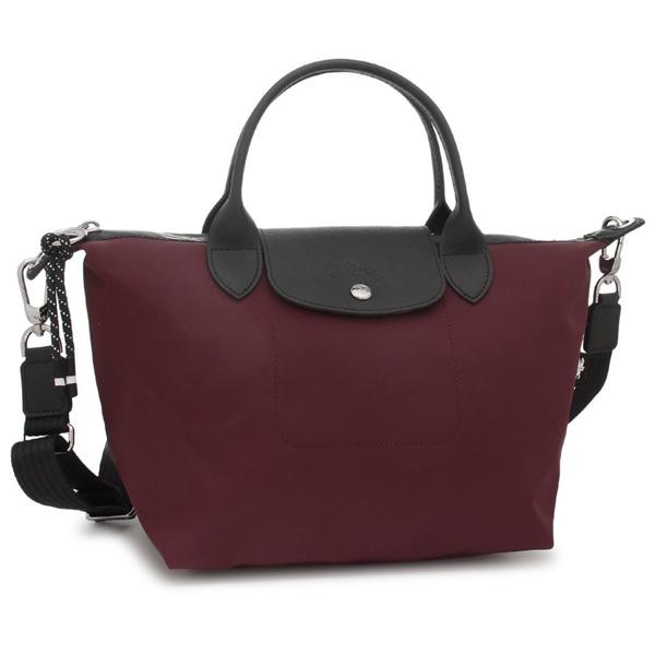 ロンシャン ハンドバッグ ショルダーバッグ プリアージュ エナジー Sサイズ ワインレッド レディース LONGCHAMP L1512 HSR 119