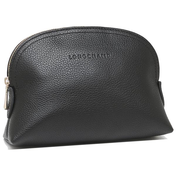 ロンシャン ポーチ フローネ ブラック レディース LONGCHAMP L2527 021