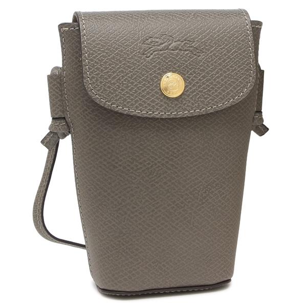 ロンシャン ショルダーバッグ エピュレ スマートフォンケース（フラップ付き） ミニバッグ グレー レディース LONGCHAMP 34193 HYZ P55 LONGCHAMP（ロンシャン） ショルダーバッグ エピュレ スマートフォン