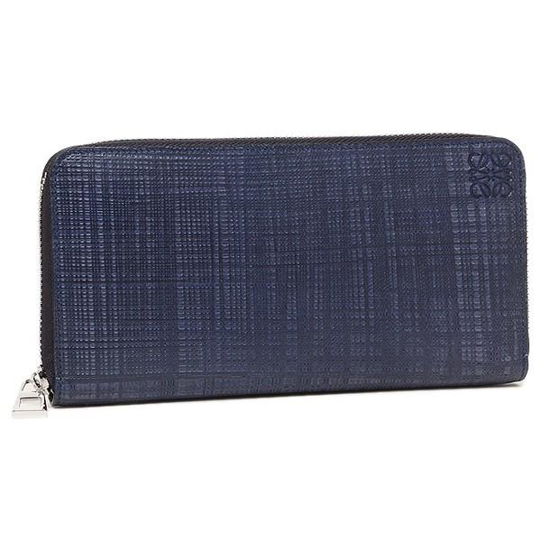 ロエベ 財布 LOEWE 101 N8 8F1 リネン LINEN ZIP AROUND WALLET