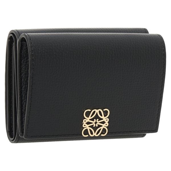 LOEWE（ロエベ） 三つ折り財布 アナグラム トライフォールド