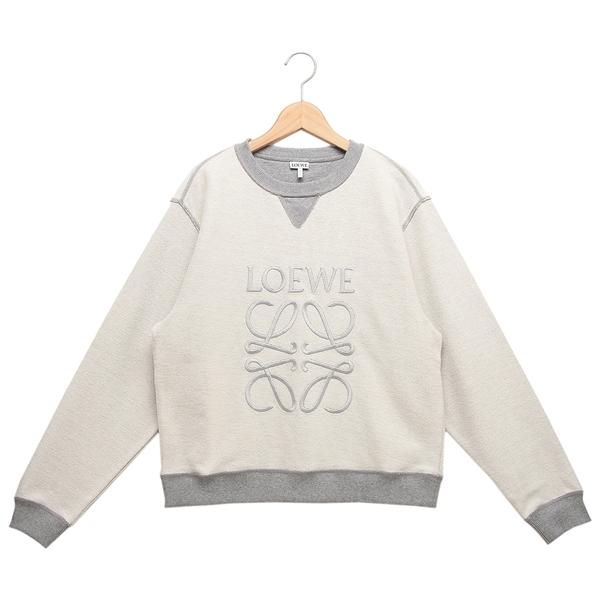 LOEWE ロエベ スウェット トレーナー アナグラム グレー レディース 