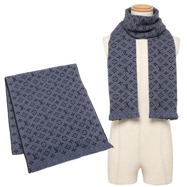 ルイヴィトン マフラー メンズ モノグラム Louis Vuitton M ネイビー Lv M Axes 通販 Yahoo ショッピング