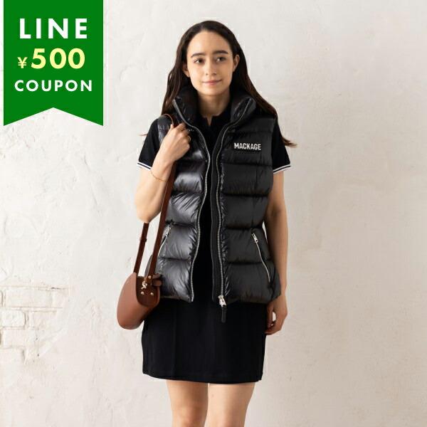マッカージュ レディース ベスト CHAYA BLACK 楽天市場】マッカージュ MACKAGE レディース ダウンベスト CHAYA