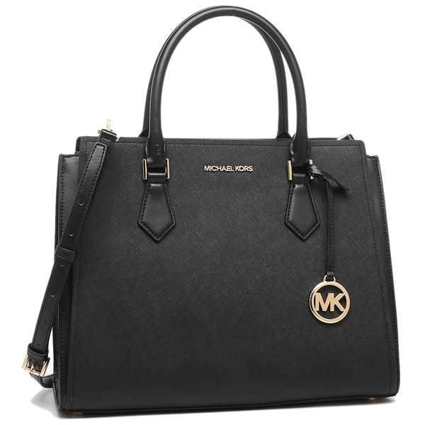 マイケルコース 35T0GWXS3L ハンドバッグ ブラック  Michael Kors ショルダーバッグ サッチェル マイケルコース ハンドバッグ ショルダーバッグ アウトレット ホープ