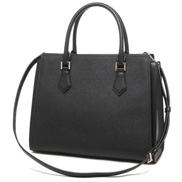 マイケルコース 35T0GWXS3L ハンドバッグ ブラック  Michael Kors ショルダーバッグ サッチェル 公式アウトレット】HAMILTON サッチェル ミディアム - MKシグネチャー