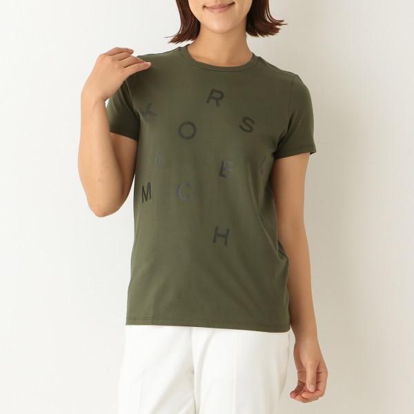 マイケルコース Michael Kors Tシャツ カーキ レディース Ju05ms297j Ivy アウトレット Mh Ju05ms297j Ivy Axes アクセス Yahoo 店 通販 Yahoo ショッピング