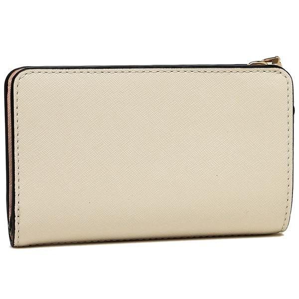 マークジェイコブス ザ スナップショット 二つ折り財布 レザー ベージュ MARC JACOBS（マーク・ジェイコブス） 二つ折り財布 Snapshot スナップ