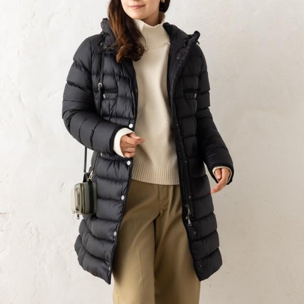 MONCLER モンクレール ダウンジャケット コート イルマ ブラック MONCLER モンクレール ダウンジャケット コート イルマ ブラック