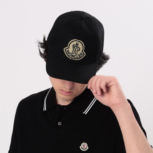 MONCLER モンクレール 帽子 ブラック メンズ 3B00014 0U162 999 MONCLER モンクレール 帽子 ブラック メンズ 3B00014 0U162 999
