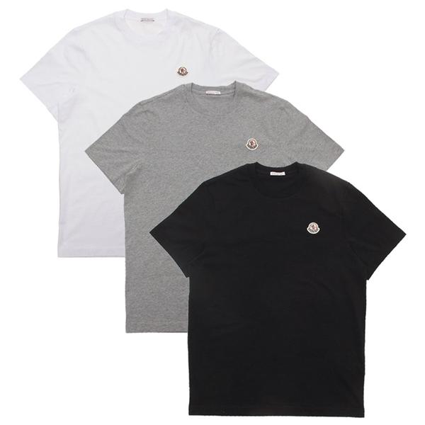MONCLER（モンクレール） Tシャツ ロゴモチーフTシャツ3枚セット