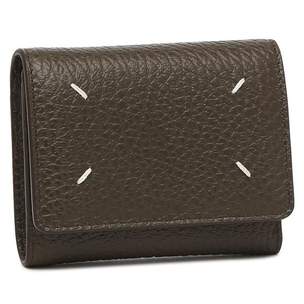 Maison Margiela ブラウン 三つ折り財布