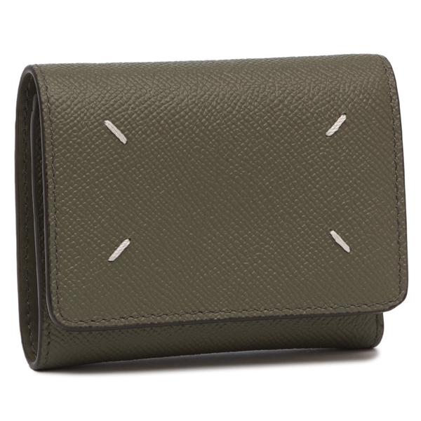 Maison Margiela（メゾンマルジェラ） 三つ折り財布 カーキグリーン