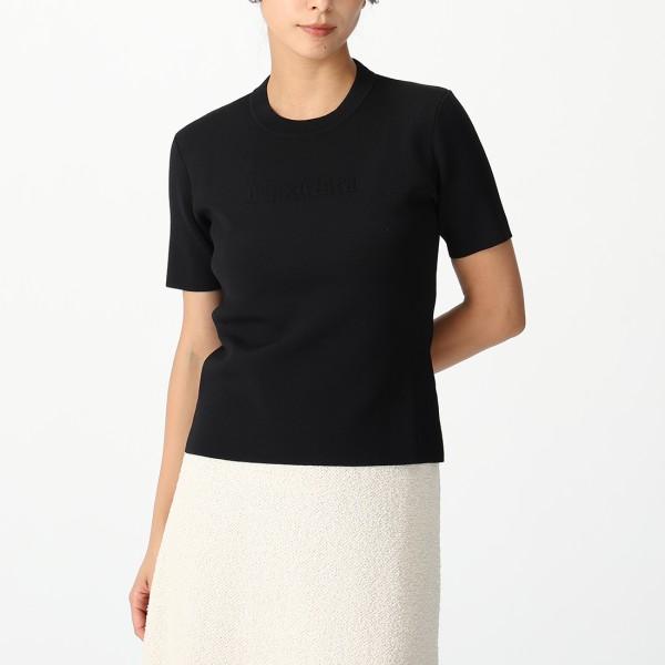 マックスマーラ Tシャツ カットソー アデリオ ブラック レディース Max Mara 2521366068600 005 Max Mara（マックスマーラ） Tシャツ カットソー アデリオ ブラック