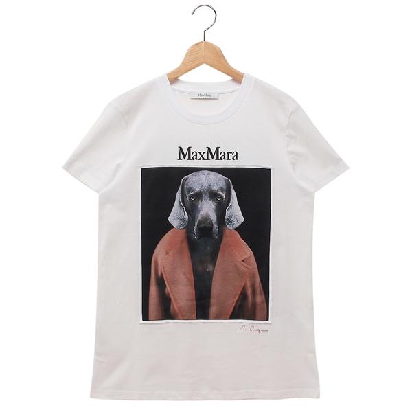 Max Mara マックスマーラ Tシャツ カットソー チプリア ホワイト Max Mara マックスマーラ Tシャツ カットソー チプリア ホワイト
