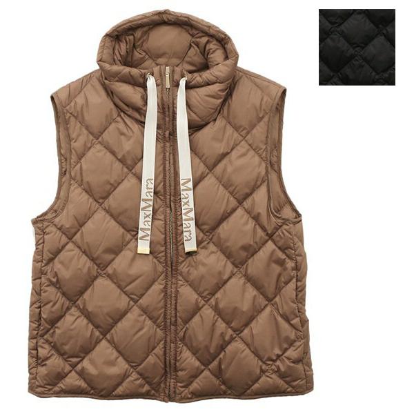 マックスマーラ　フード付き ダウンベスト MAX MARA The Cube ダウンベスト TREGIL ロング丈 (Max Mara/ダウン