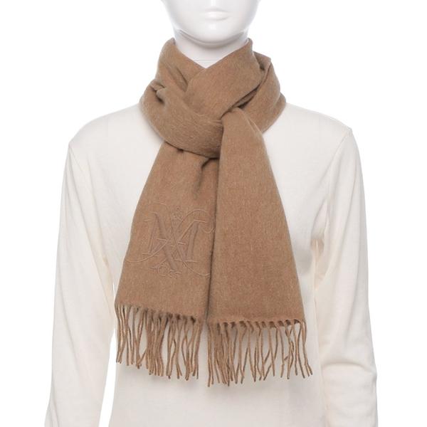 MaxMaraマックスマーラ ベージュロングマフラー MaxMaraマックスマーラ ベージュロングマフラー