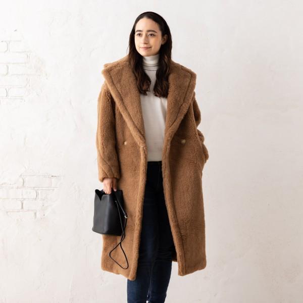 Max Mara マックスマーラ コート テディ ブラウン レディース Max Mara マックスマーラ コート テディ ブラウン レディース