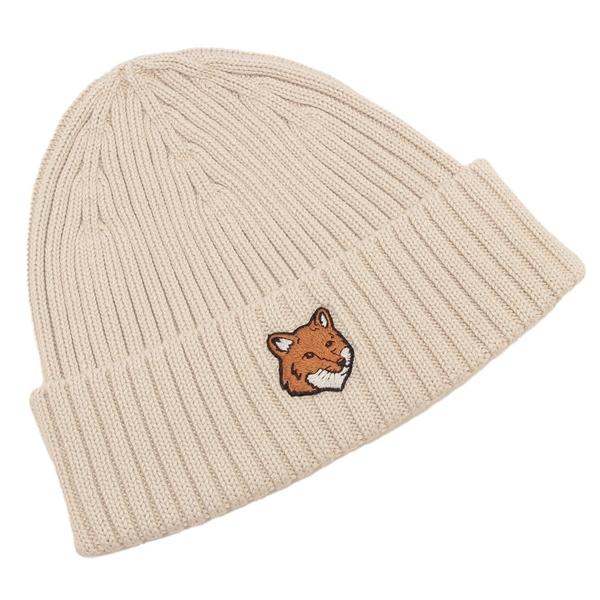 MAISON KITSUNE（メゾン キツネ） ニット帽 ビーニー フォックスヘッド